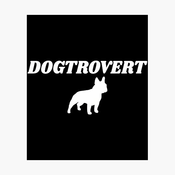 Item preview, Funny Dogtrovert Frenchie French Bulldog Introvert Lab Dog Gift designed and sold by HUBERitC-oCYCN.