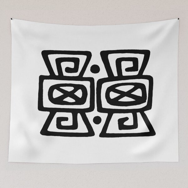 Item preview, Traditional Mayan Art Drawing designed and sold by colliophoto.