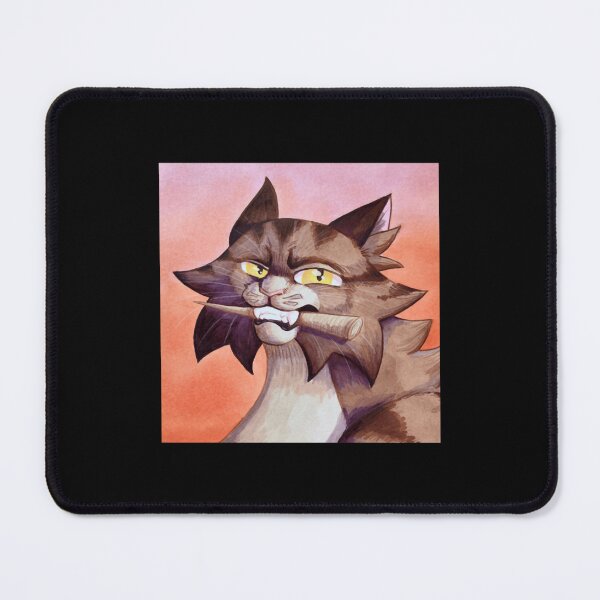 Item preview, Feral Guardian Warrior Cat Battle Scars Fantasy Art designed and sold by KabuzzleDesigns.