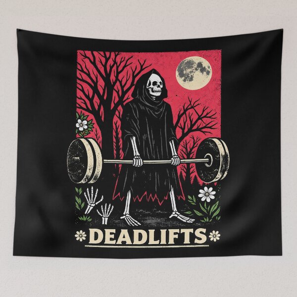 Item preview, Skeleton Deadlift Gym designed and sold by Eddiepublic.