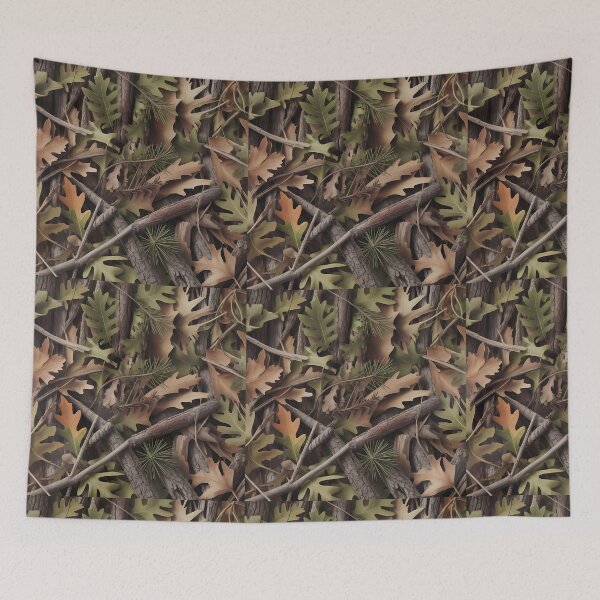 Item preview, Hunting Camping Forest Camouflage Green Brown Camo  designed and sold by gulsumkiyan.