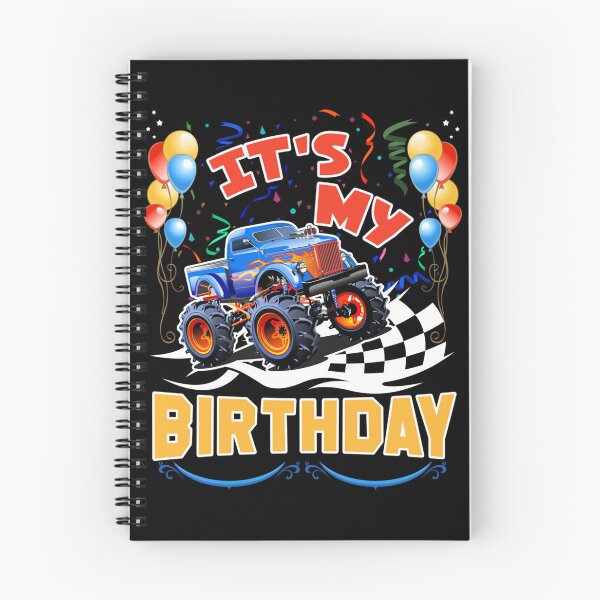 Item preview, It is My Birthday Boy Monster Truck Car Party Day Kids Cute designed and sold by TaraxDoolittle.