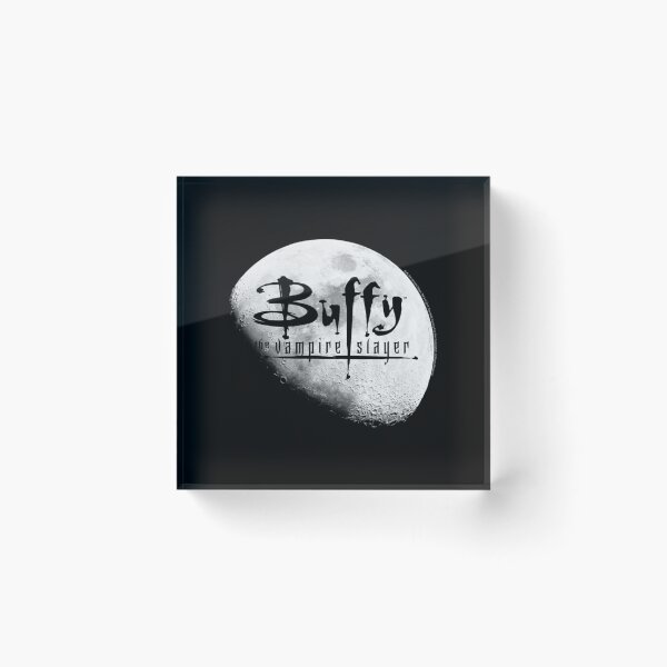 Item preview, Buffy The Vampire Slayer Buffy Logo Moon designed and sold by SangaSTRW.