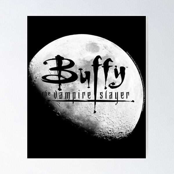 Item preview, Buffy The Vampire Slayer Buffy Logo Moon designed and sold by SangaSTRW.