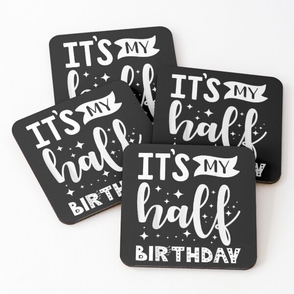 Item preview, It's my half birthday party design designed and sold by TaraxDoolittle.
