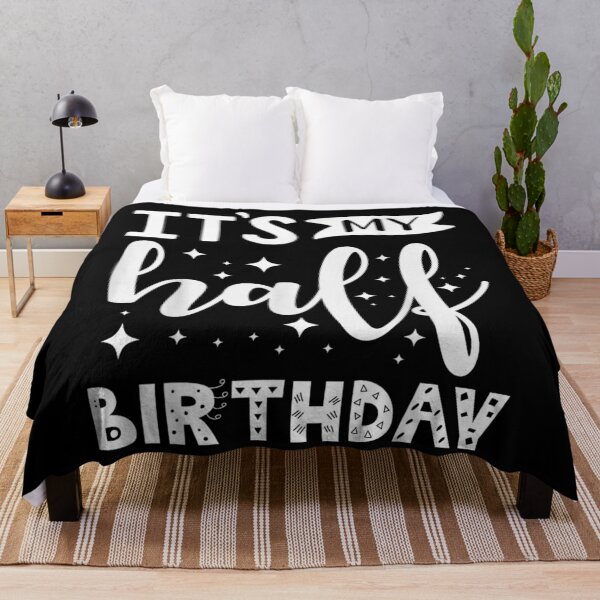 Item preview, It's my half birthday party design designed and sold by TaraxDoolittle.