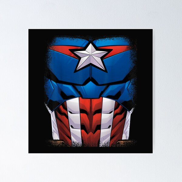 Item preview, Marvelzz Captain America Animated Avengersss Halloween Costume designed and sold by deepbsimran.