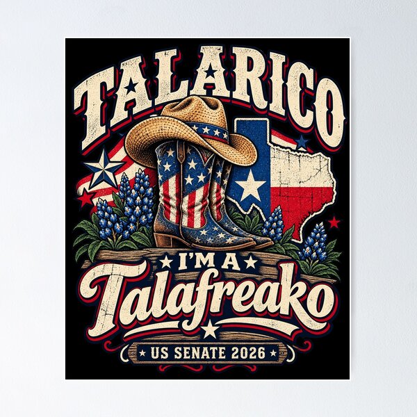 Item preview, I'm A Talafreako James Talarico 2026 for US Senate Texas Retro designed and sold by JaPanAnimeSh8.