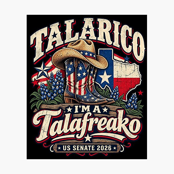 Item preview, I'm A Talafreako James Talarico 2026 for US Senate Texas Retro designed and sold by JaPanAnimeSh8.