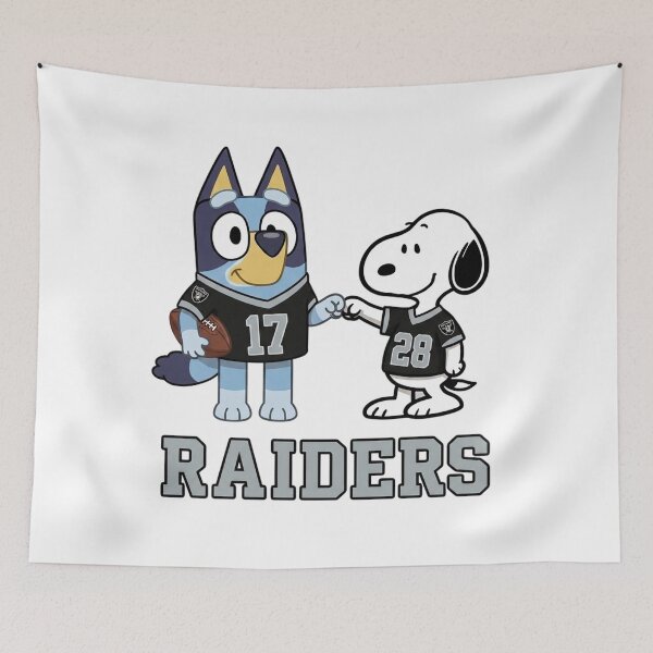 Item preview, Bluey And Snoopy Las Vegas Football Buddies designed and sold by DamianRoy88.