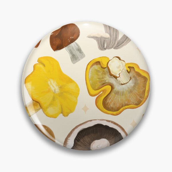 Item preview, Edible Mushrooms Stamp designed and sold by SarahWhittle.