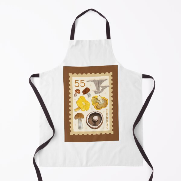 Item preview, Edible Mushrooms Stamp designed and sold by SarahWhittle.