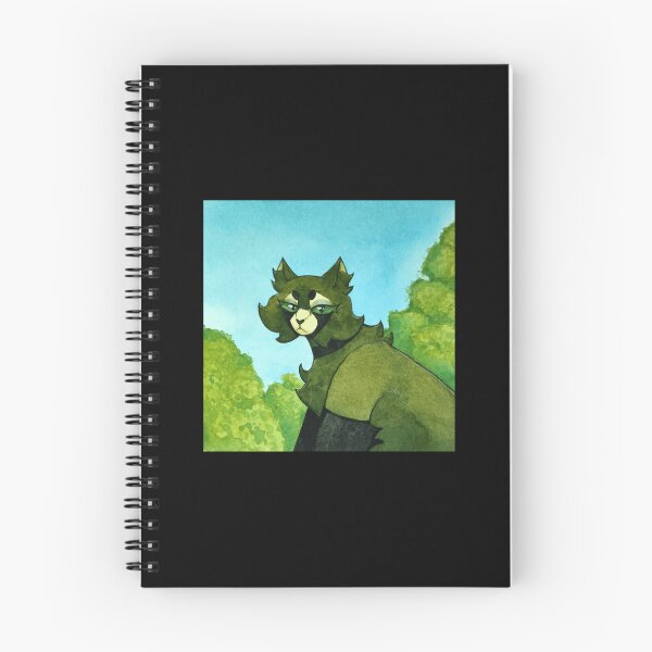 Item preview, Forest Edge Patrol Mystic Green Woodland Feline Design designed and sold by KabuzzleDesigns.
