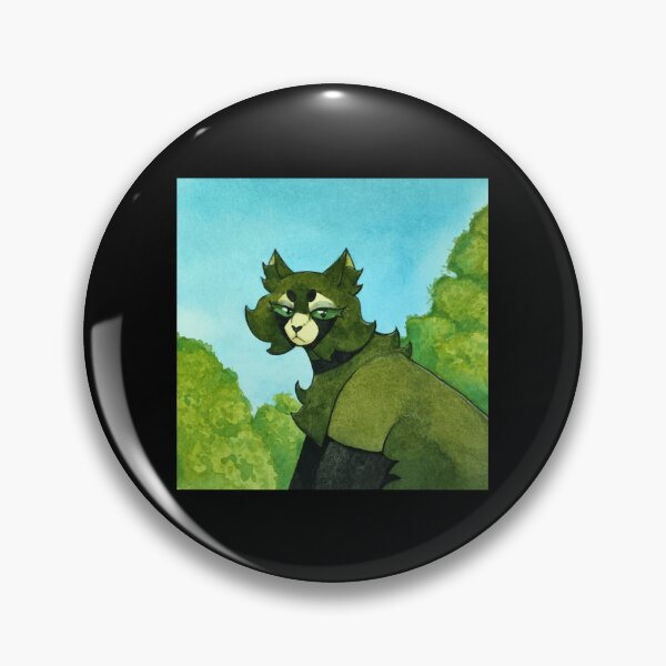 Item preview, Forest Edge Patrol Mystic Green Woodland Feline Design designed and sold by KabuzzleDesigns.