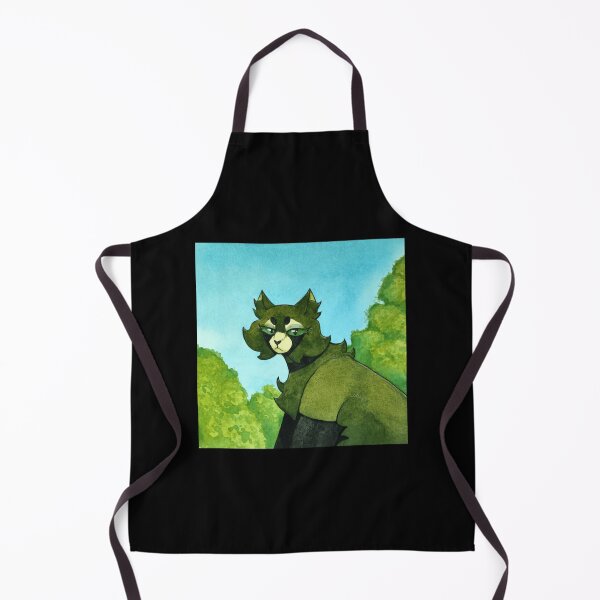Item preview, Forest Edge Patrol Mystic Green Woodland Feline Design designed and sold by KabuzzleDesigns.