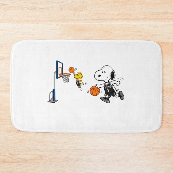Item preview, Snoopy Woodstock Dunking Basketball Spurs  designed and sold by FlowsUp.