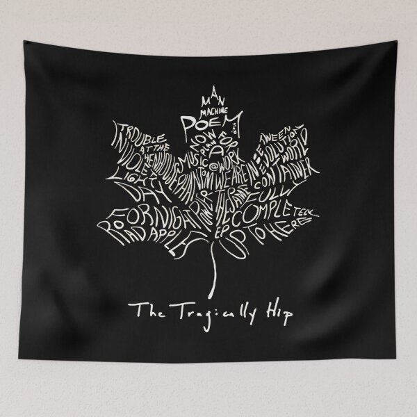 Item preview, White logo Tragically Hip Band designed and sold by toniafelj7.