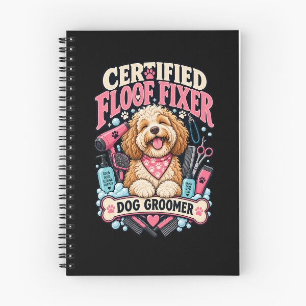 Item preview, Certified Floof Fixer - Funny Dog Groomer Gift designed and sold by Ridaelb.