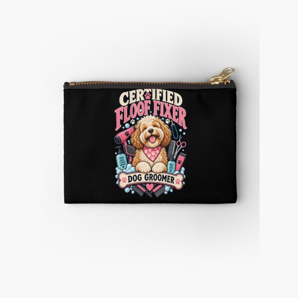 Item preview, Certified Floof Fixer - Funny Dog Groomer Gift designed and sold by Ridaelb.