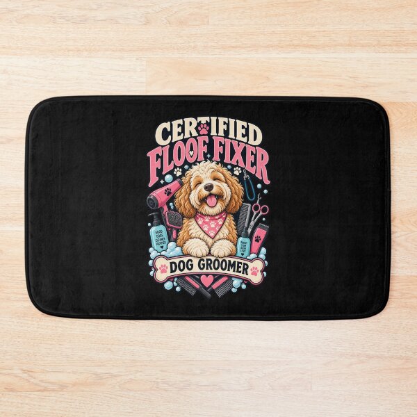 Item preview, Certified Floof Fixer - Funny Dog Groomer Gift designed and sold by Ridaelb.
