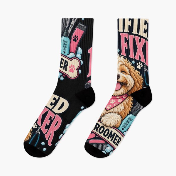 Item preview, Certified Floof Fixer - Funny Dog Groomer Gift designed and sold by Ridaelb.