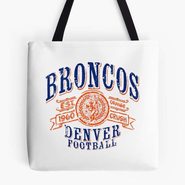 Artikelvorschau, Broncos Vintage Football entworfen und verkauft von carlocurley.