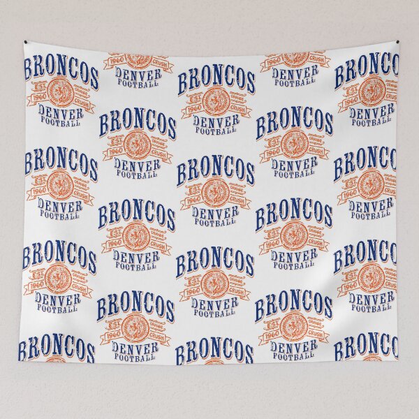 Item preview, Broncos Vintage Football designed and sold by carlocurley.
