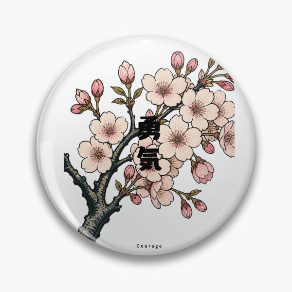 Item preview, Yuuki - Courage | Ukiyo-e Sakura | Japanese Design designed and sold by JapanMemoir.