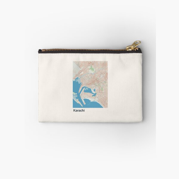 Item preview, Karachi Minimalistic Map Art designed and sold by MapsNerd.