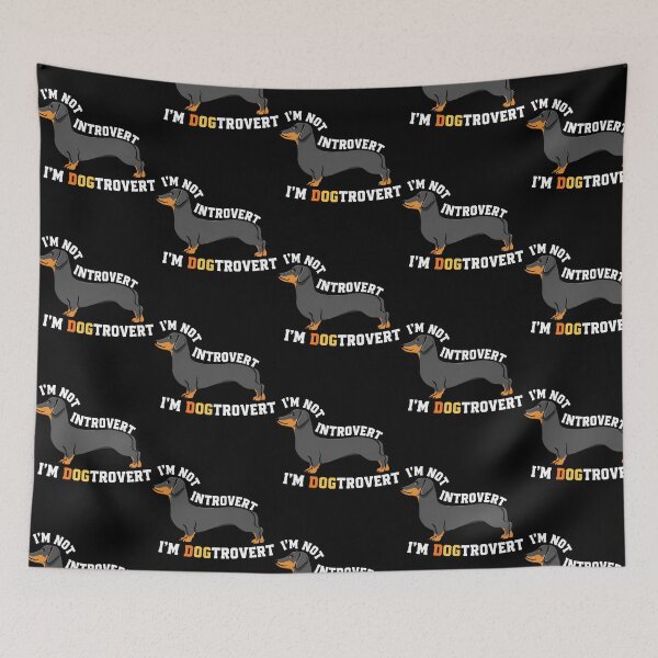 Item preview, Im Not Introvert Im Dogtrovert designed and sold by HUBERitC-oCYCN.