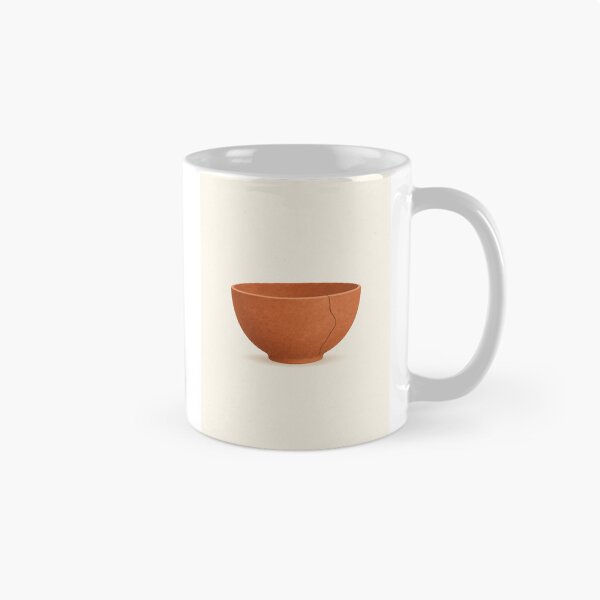 Item preview, Cracked Clay Bowl | Minimalist Earthy Still Life designed and sold by Zaramodo.