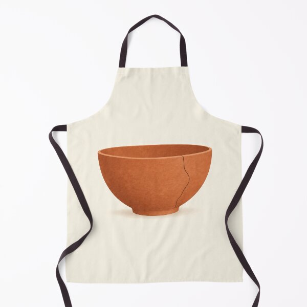 Item preview, Cracked Clay Bowl | Minimalist Earthy Still Life designed and sold by Zaramodo.