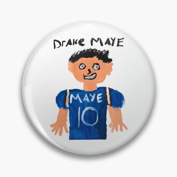 Item preview, Drake Maye Hand Drawn Painting designed and sold by ParadiM-eadors-.