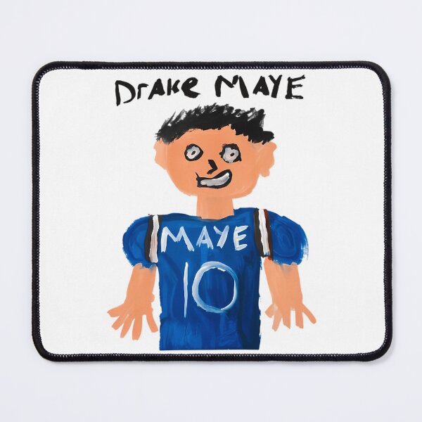 Item preview, Drake Maye Hand Drawn Painting designed and sold by ParadiM-eadors-.