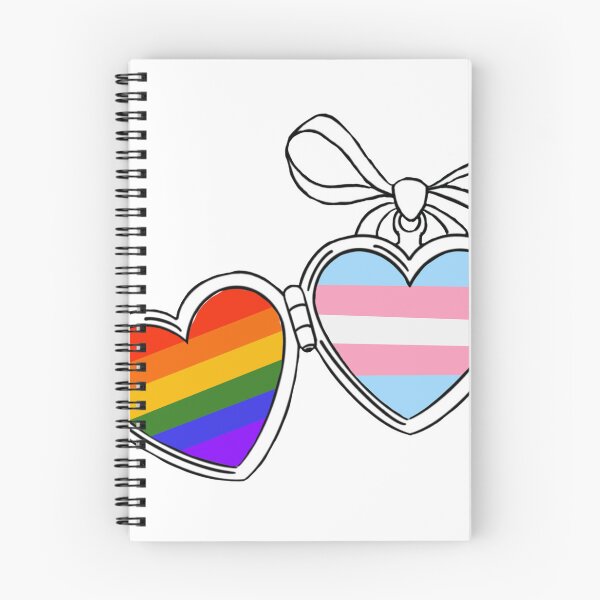 Item preview, Queer x Transgender hearts designed and sold by Pan-artist.