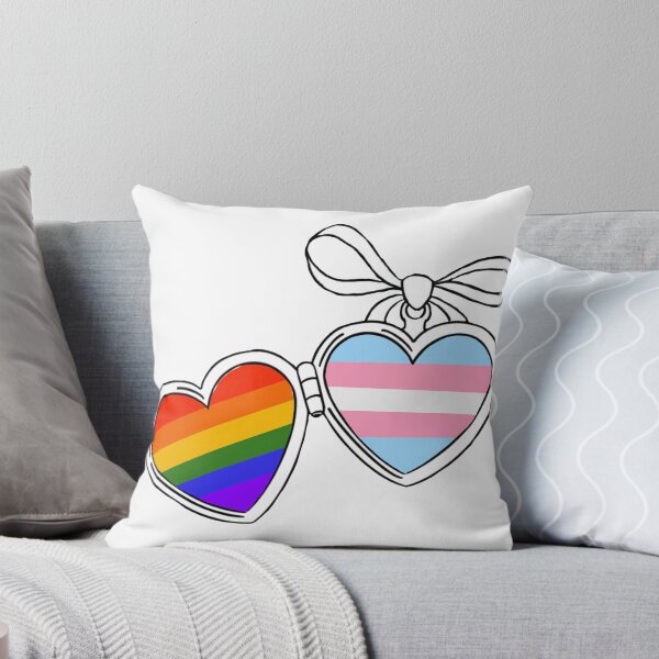 Item preview, Queer x Transgender hearts designed and sold by Pan-artist.