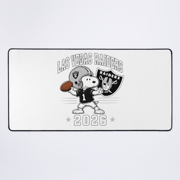 Item preview, Snoopy Las Vegas Raiders Football 2026 designed and sold by FlowsUp.