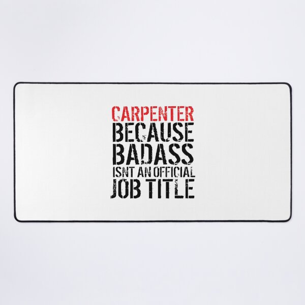 Item preview, Badass Carpenter Graphic Design for Woodworkers and Craft Enthusiasts designed and sold by speedgreen.