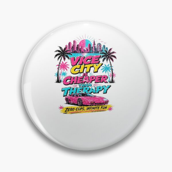 Item preview, Funny Vice City Gaming Design Classic  designed and sold by platzmaurice.