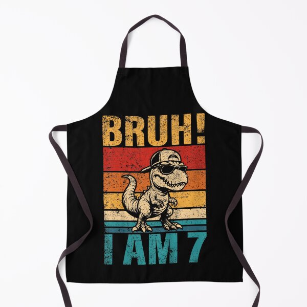 Item preview, Kids 7 Year Old Birthday Boy Dinosaur Bruh It's My 7th Birthday designed and sold by TaraxDoolittle.