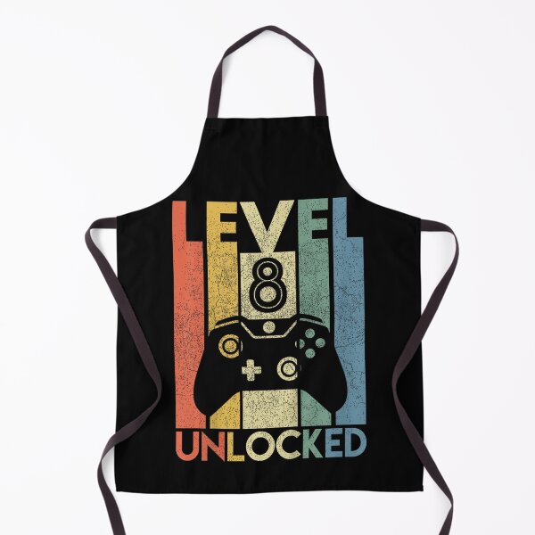 Item preview, Kids Level 8 Unlocked Funny Video Gamer 8th Birthday Gift designed and sold by TaraxDoolittle.