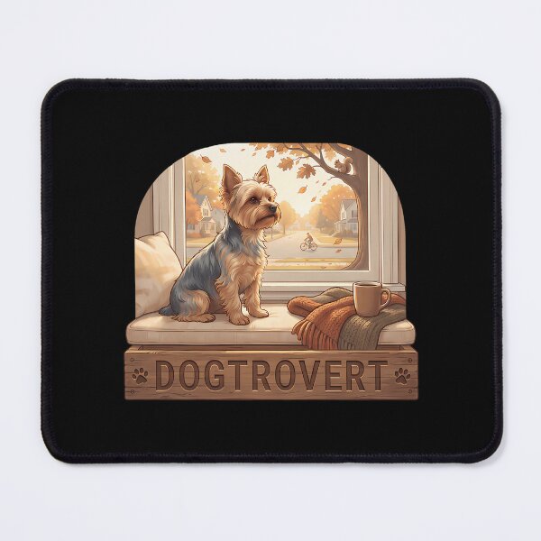 Item preview, Vintage Dogtrovert Yorkie Neighborhood Watch designed and sold by HUBERitC-oCYCN.