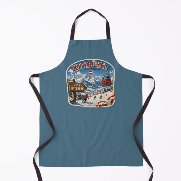 Item preview, Kitzbuhel Austria Tyrol Ski Sticker TShirt 06 designed and sold by OuterShellUK.