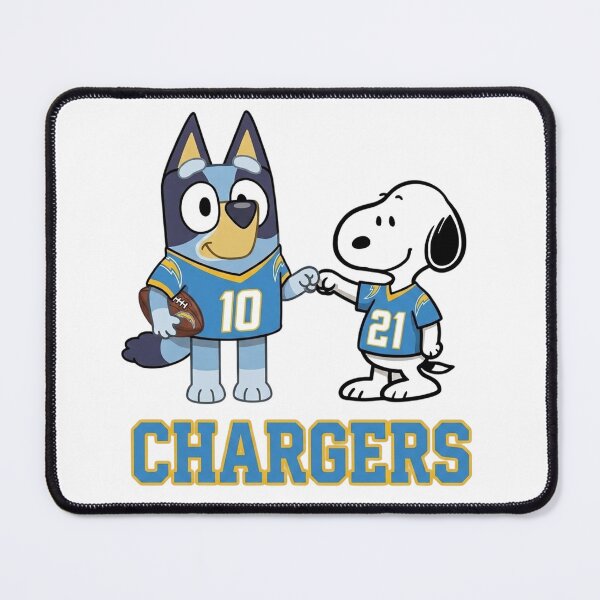 Item preview, Bluey And Snoopy Los Angeles Football Buddies designed and sold by DamianRoy88.