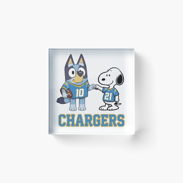 Item preview, Bluey And Snoopy Los Angeles Football Buddies designed and sold by DamianRoy88.
