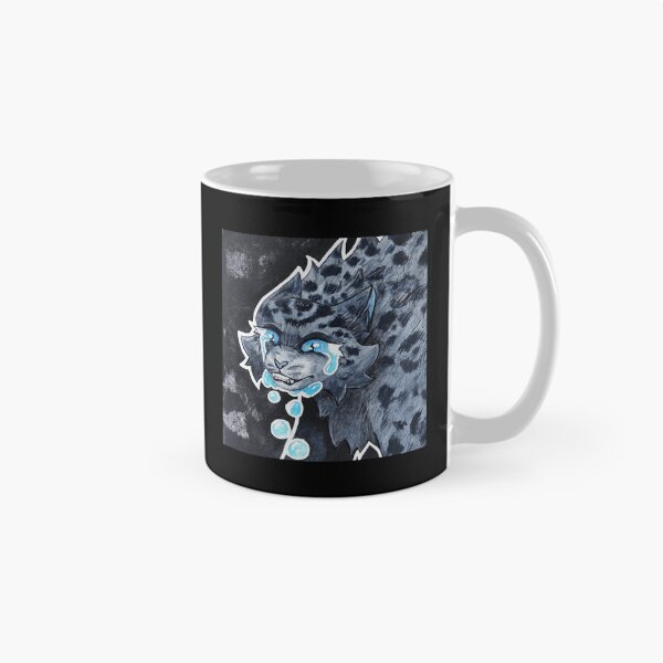 Item preview, Glowing River Tears Neon Cyan Cyberpunk Wildcat Graphic designed and sold by KabuzzleDesigns.