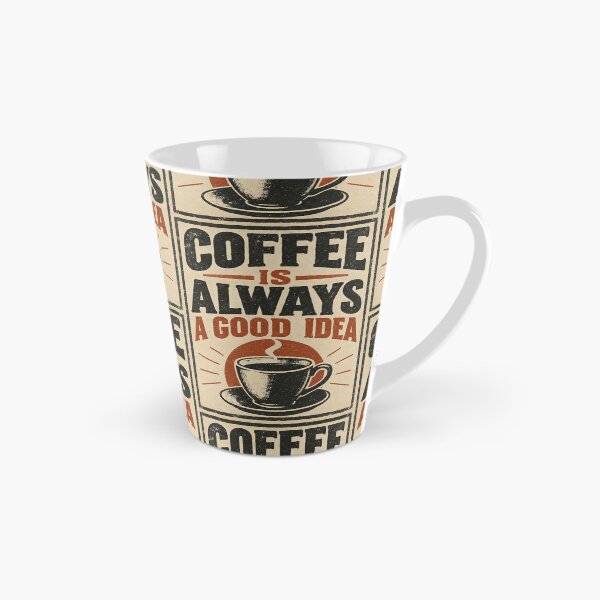 Item preview, Coffee Is Always a Good Idea, Vintage Retro Coffee Poster designed and sold by Jandedan.