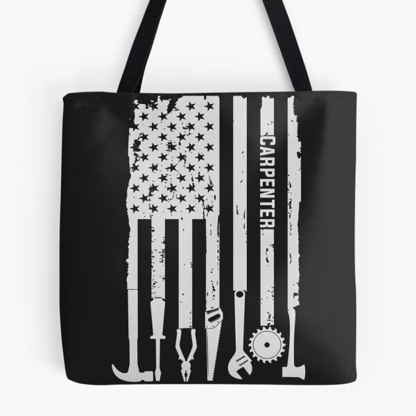 Item preview, Vintage Woodworking Carpenter American Flag Design for 4th of July Celebration designed and sold by speedgreen.