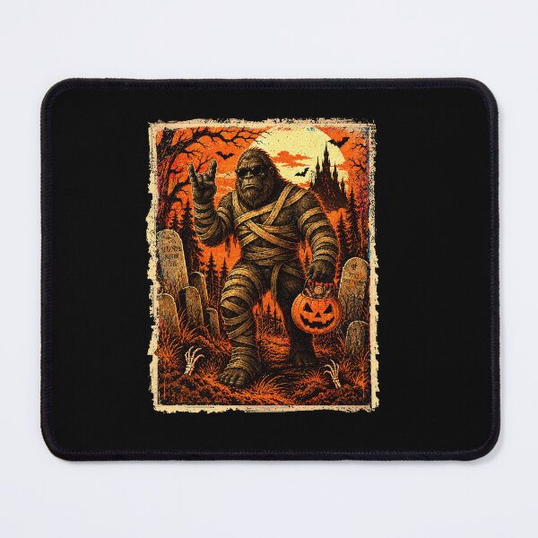 Item preview, Bigfoot Mummy Halloween Funny Sasquatch Trick Or Treat Pumpkin designed and sold by Ortigzitoun.