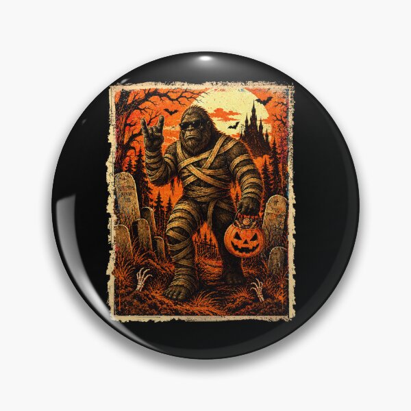 Item preview, Bigfoot Mummy Halloween Funny Sasquatch Trick Or Treat Pumpkin designed and sold by Ortigzitoun.